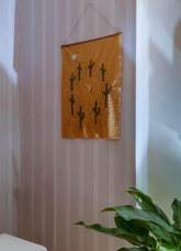 Papel de Parede Infantil - Listrado Largo Bege dos Sonhos